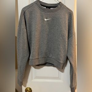 Nike crop sweatshirt